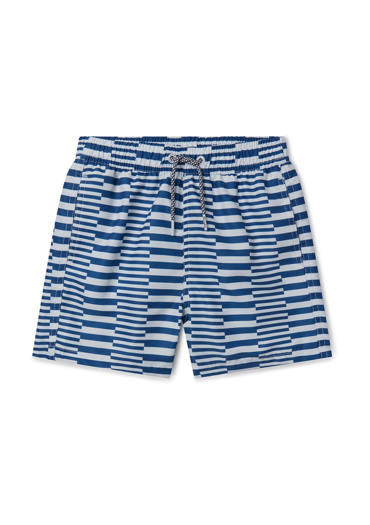 Elsa Stripe Swim Shorts for Men & Boys - Matching Father and Son Swimwear Set - Beach, Pool & Summer Vacation Outfits
