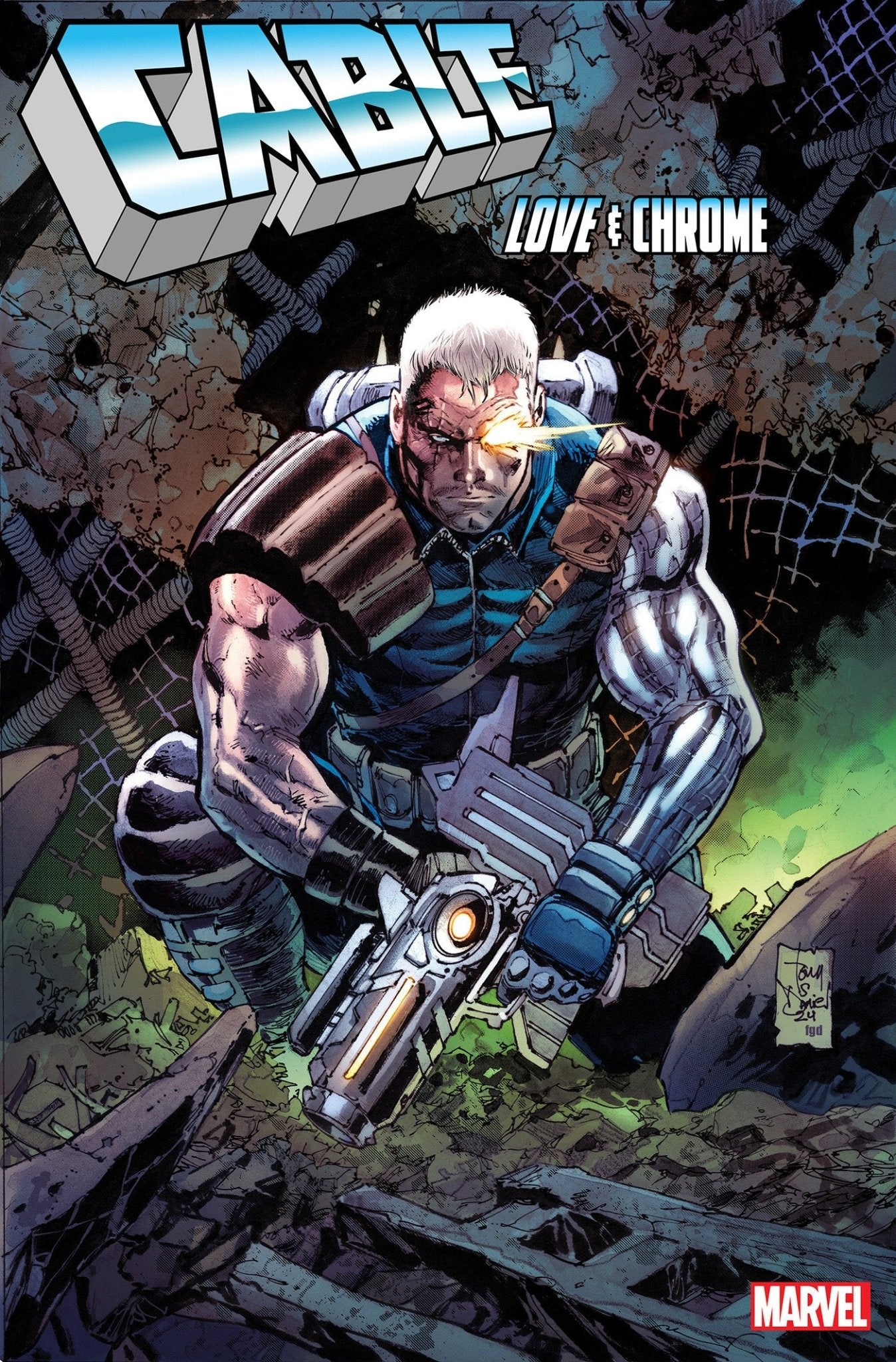 Love And Chrome #2 Tony Daniel Variant Cable - Premium Comic Book for Collectors & Marvel Fans | Perfect for Display & Gifting