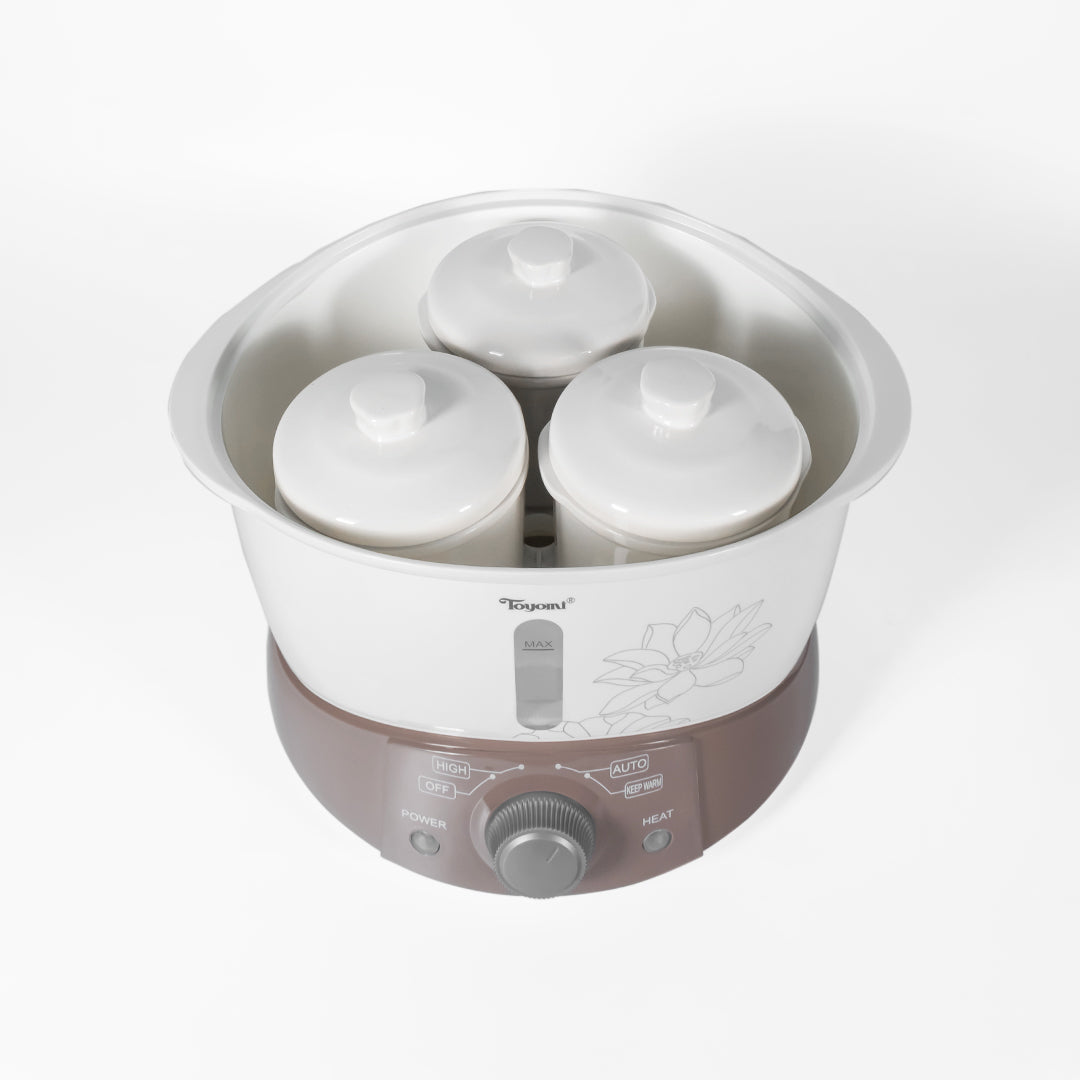 TOYOMI 3.2L Double Boiler Stainless Steel Cooker for Steaming, Melting Chocolate & Cheese - SC 3290 | Perfect for Home Kitchen & Professional Cooking