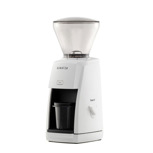 Encore ESP White Electric Coffee Grinder - Precision Burr Grinder for Espresso, Drip & French Press - Perfect for Home Baristas & Coffee Lovers