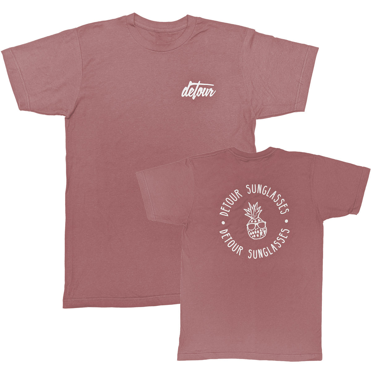 Mauve Logo T-Shirt for Men & Women | Soft Cotton Casual Tee | Perfect for Everyday Wear, Outings & Street Style