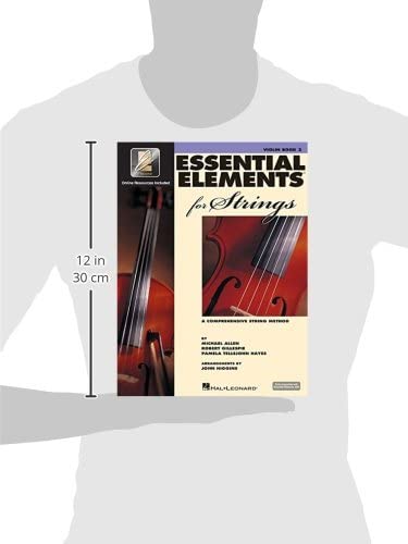 Essential Elements for Strings Book 2 with EEi - Violin Sheet Music & Online Audio | Hal Leonard Essential Elements Series | Perfect for Violin Students & Music Teachers
