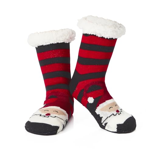 Red Black Santa Claus