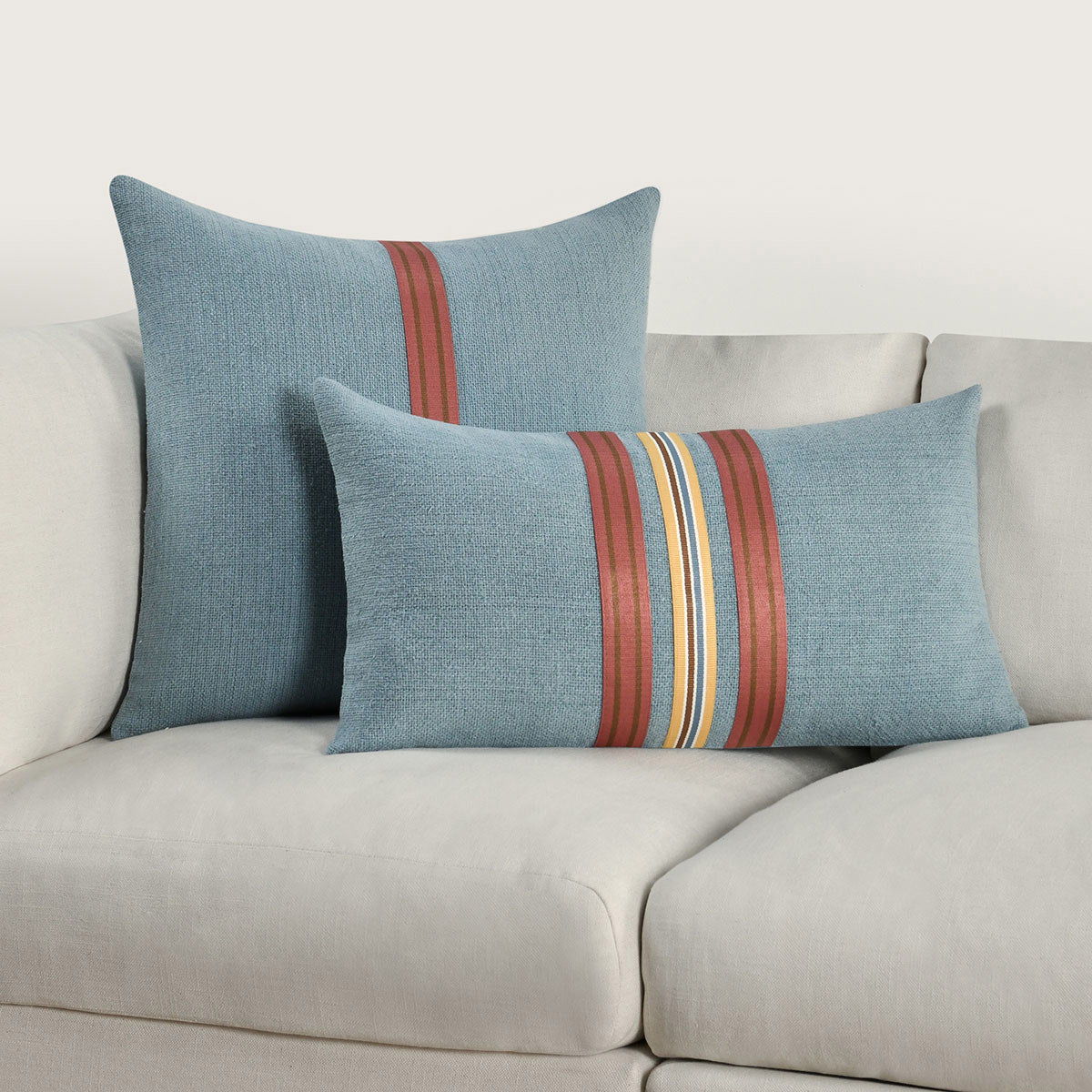 Boardwalk BW Breton Pillow - Soft & Stylish Decorative Throw Pillow for Living Room, Bedroom, or Sofa - Perfect for Home Decor and Cozy Comfort