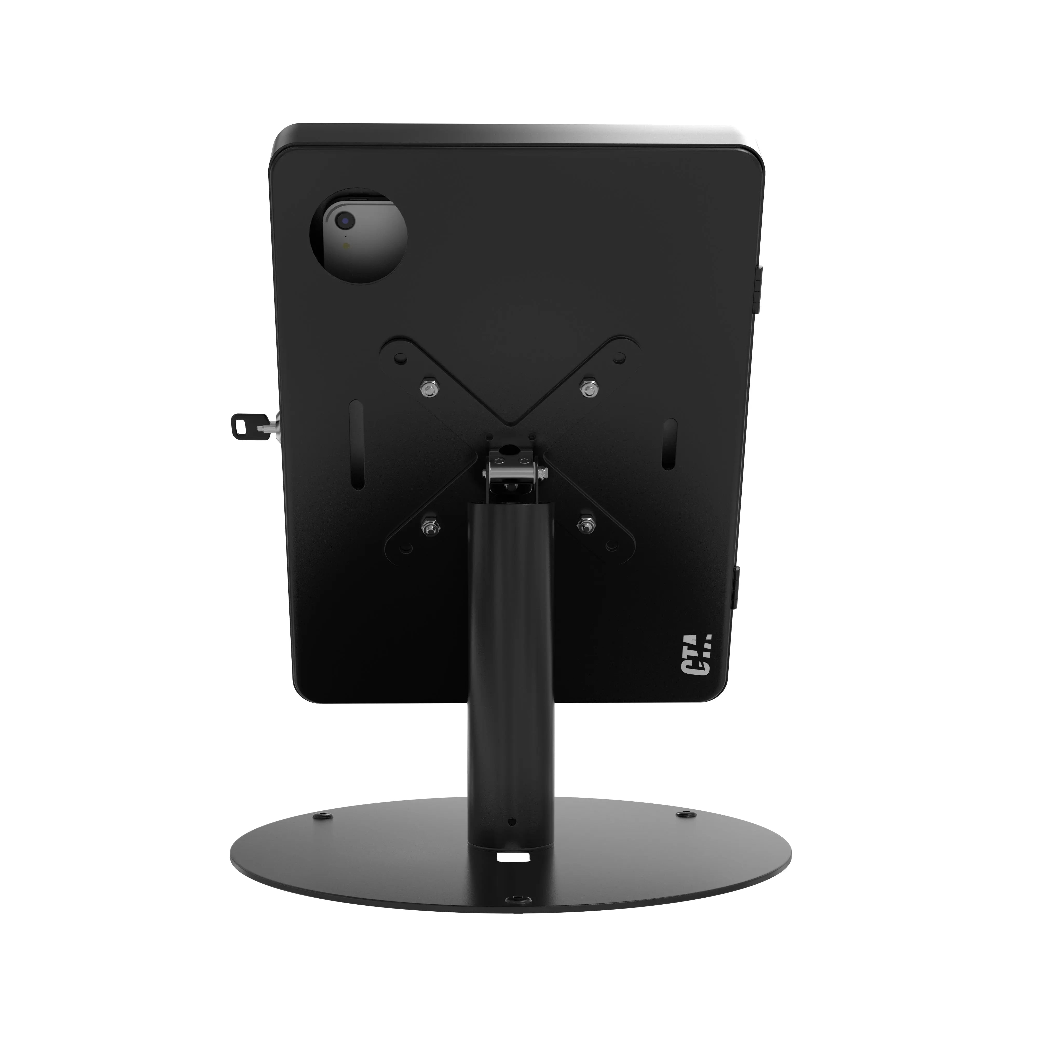 HyperFlex Security Tablet Kiosk Stand - Heavy Duty Adjustable Mount for iPad & Android Tablets - Perfect for Retail, Restaurants, and Self-Service Kiosks