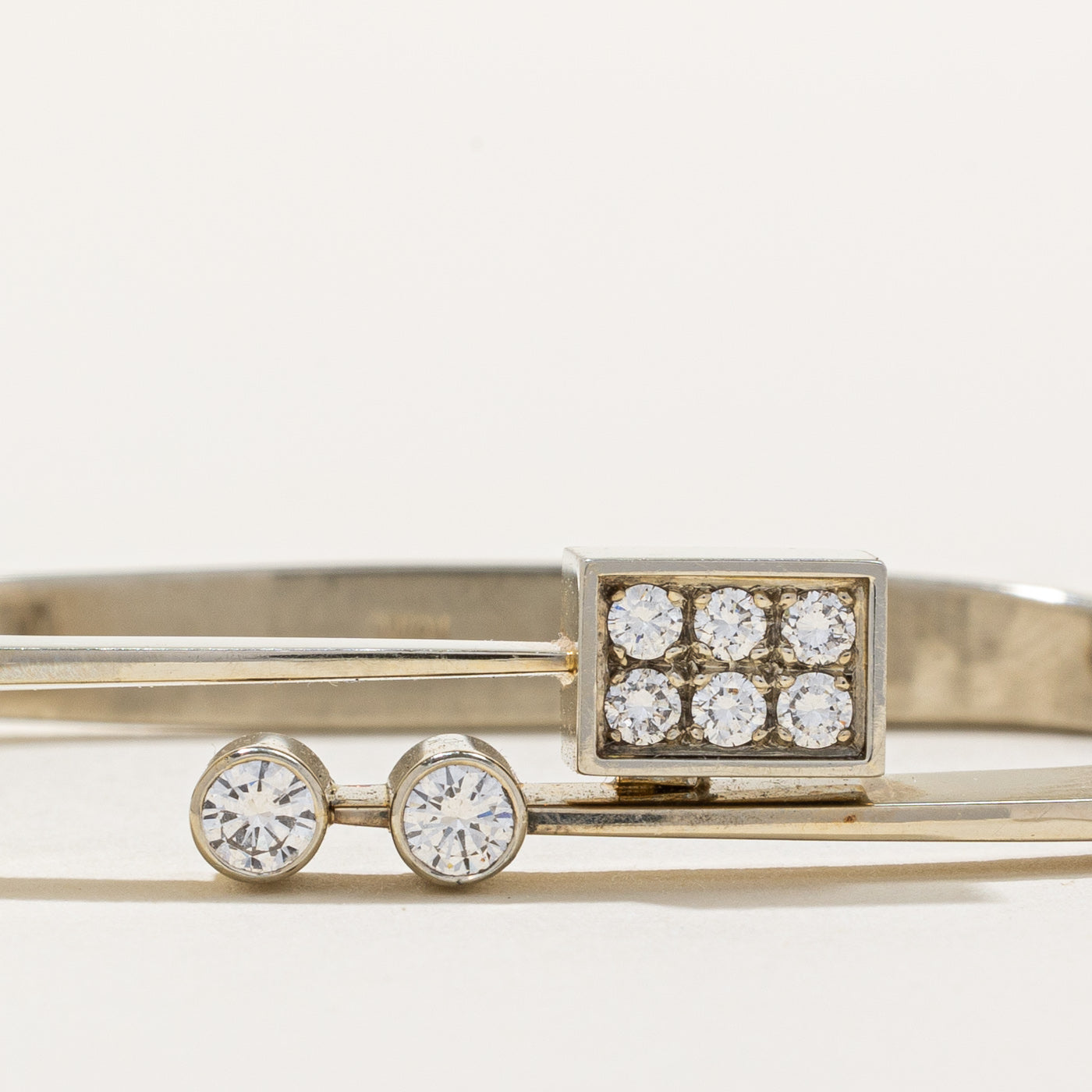 Diamond Soft Square Bracelet | 0.50 Carat Total Weight | 5mm Width | Elegant Jewelry for Women, Perfect for Weddings, Anniversaries & Special Occasions