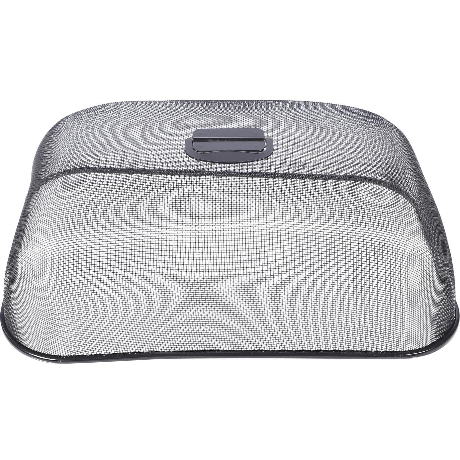 Stainless Steel Mesh Food Cover Tent - Large Black Metal Screen for Indoor, Outdoor, Picnic & Camping - Keep Bugs Away from Food at BBQs, Parties & Dining Al Fresco