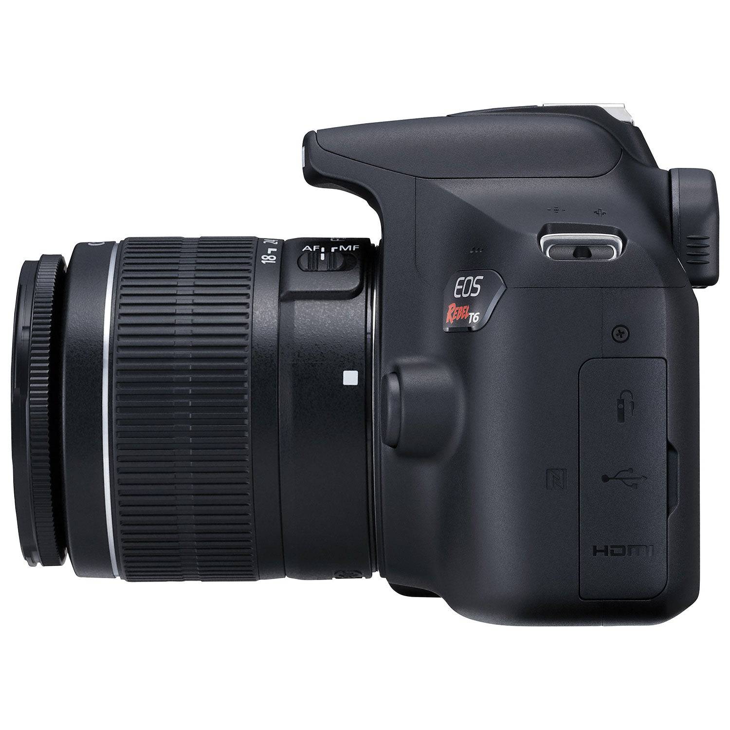Canon EOS Rebel T6/2000D DSLR Camera Body Only - Professional Digital SLR for Photography & Videography - Perfect for Beginners, Travel & Portrait Shooting