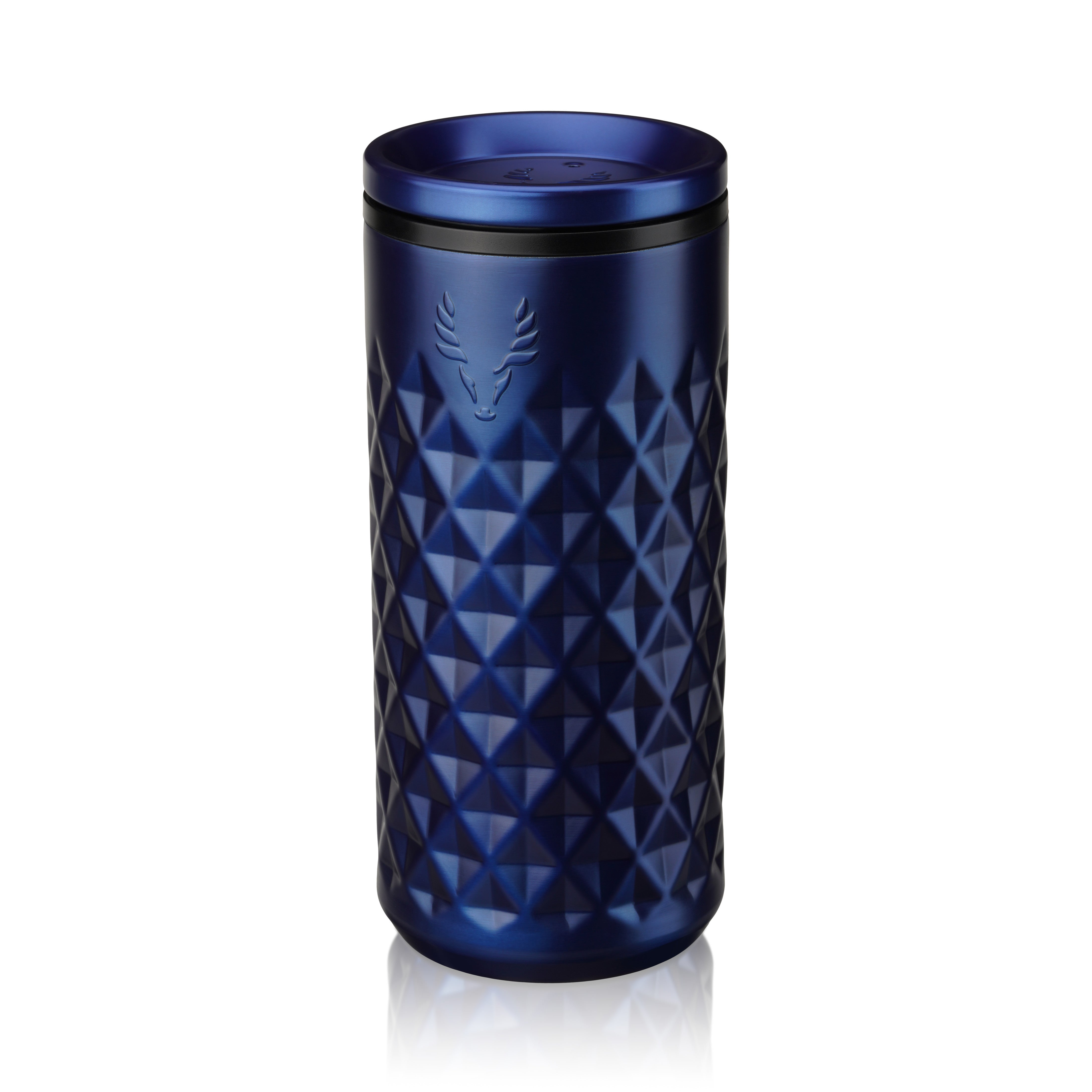 Premium Stainless Steel Highball Tumbler - 20oz Insulated Electric Blue Cup for Hot & Cold Drinks - Perfect for Cocktails, Iced Coffee, and Outdoor Adventures