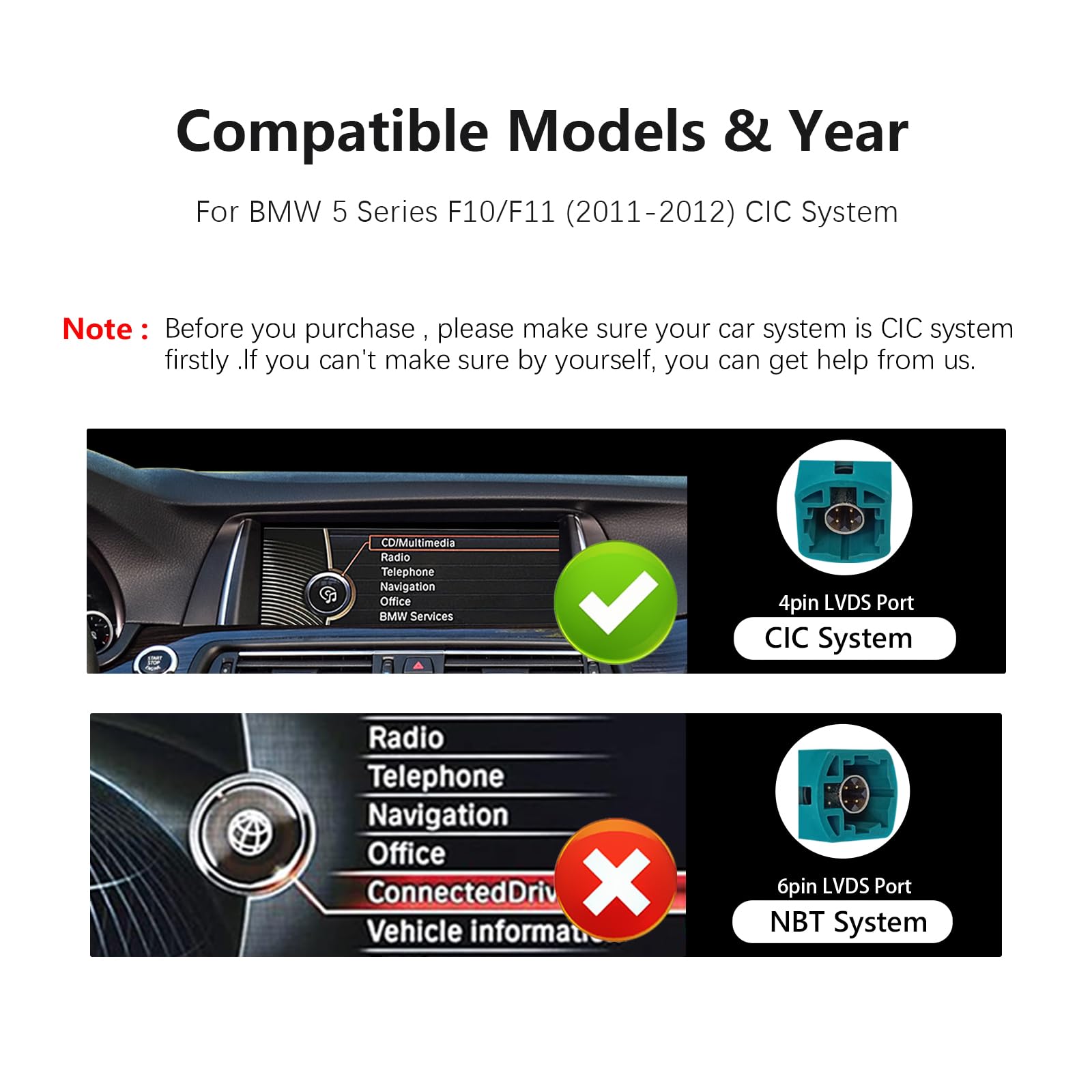 10.25 Inch Android Auto & Apple CarPlay Touchscreen Radio for BMW 5 Series F10 F11 (2011-2012) | 1920x720 HD Multimedia Player | Linux System Head Unit | GPS Navigation | Bluetooth Stereo Receiver | Perfect for Commuting & Road Trips