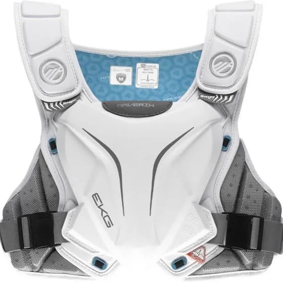Maverik Shift EKG Speed Shoulder Pads - Lightweight Lacrosse Shoulder Protection for Men & Youth - Ideal for Training, Games, and Competitive Play