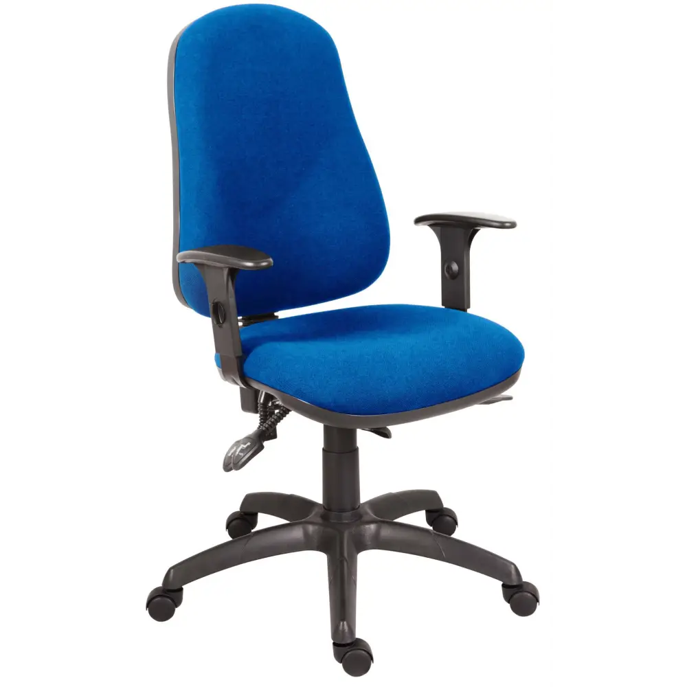 Premium Ergonomic Office Chair with Adjustable Armrests - High Back Support for Long Hours - Ideal for Home Office, Gaming & Workspace Comfort