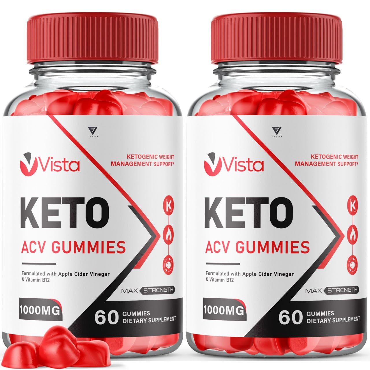 (2 Pack) Vista Keto ACV Gummies - Advanced Weight Loss & Ketogenic Support with Apple Cider Vinegar - 120 Gummies for Keto Diet & Healthy Lifestyle - Perfect for On-the-Go Nutrition & Wellness Routine
