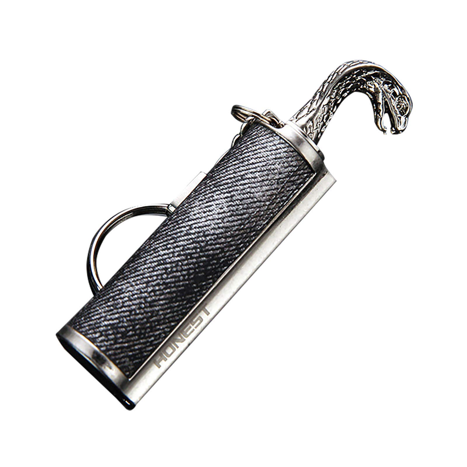 Waterproof Reusable Dragon's Breath Lighter - Keychain Fire Starter for Outdoor Survival