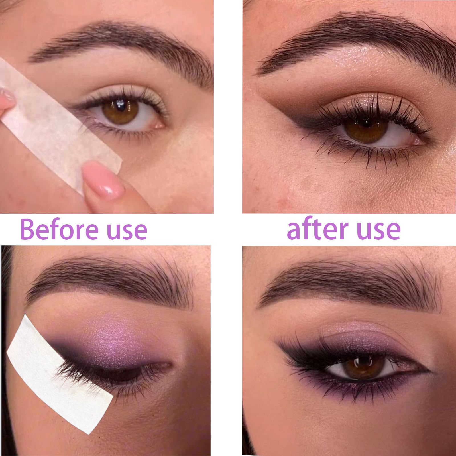 Best Makeup Tape for Flawless Eyebrows & Eyeliner - Waterproof, Hypoallergenic, Invisible Hold - Perfect for Makeup Artists & Everyday Use