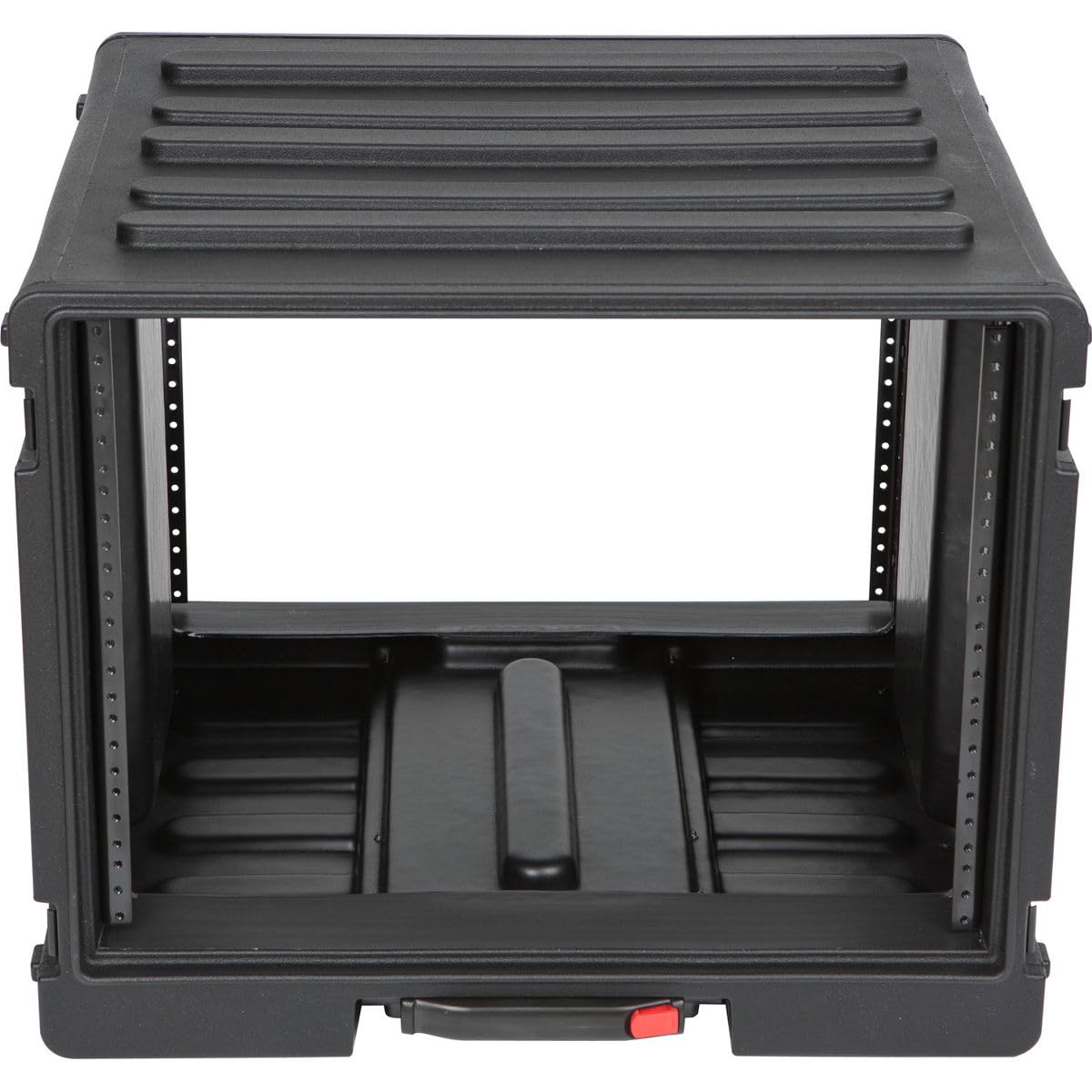 SKB 8U Roto Rolling Rack (1SKB-R8UW) - Heavy Duty Portable Equipment Case for DJ, Audio & Studio Gear - Perfect for Touring Musicians & Event Professionals