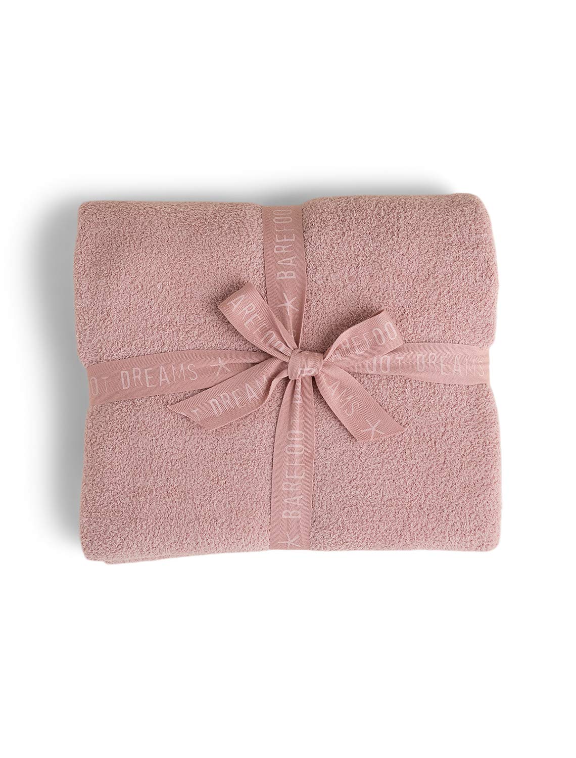 Barefoot Dreams CozyChic Embroidered Throw Blanket - Ultra Soft & Lightweight (45