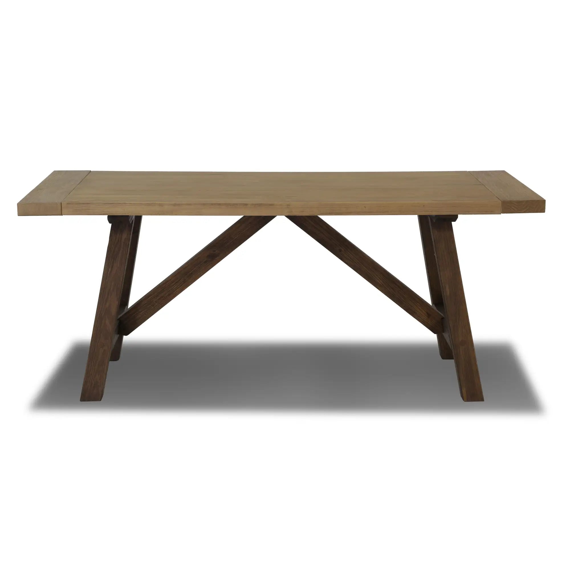 Customizable Cascais 72-Inch Modern Dining Table - Extendable Wooden Table for 8-10 People - Perfect for Family Gatherings & Dinner Parties