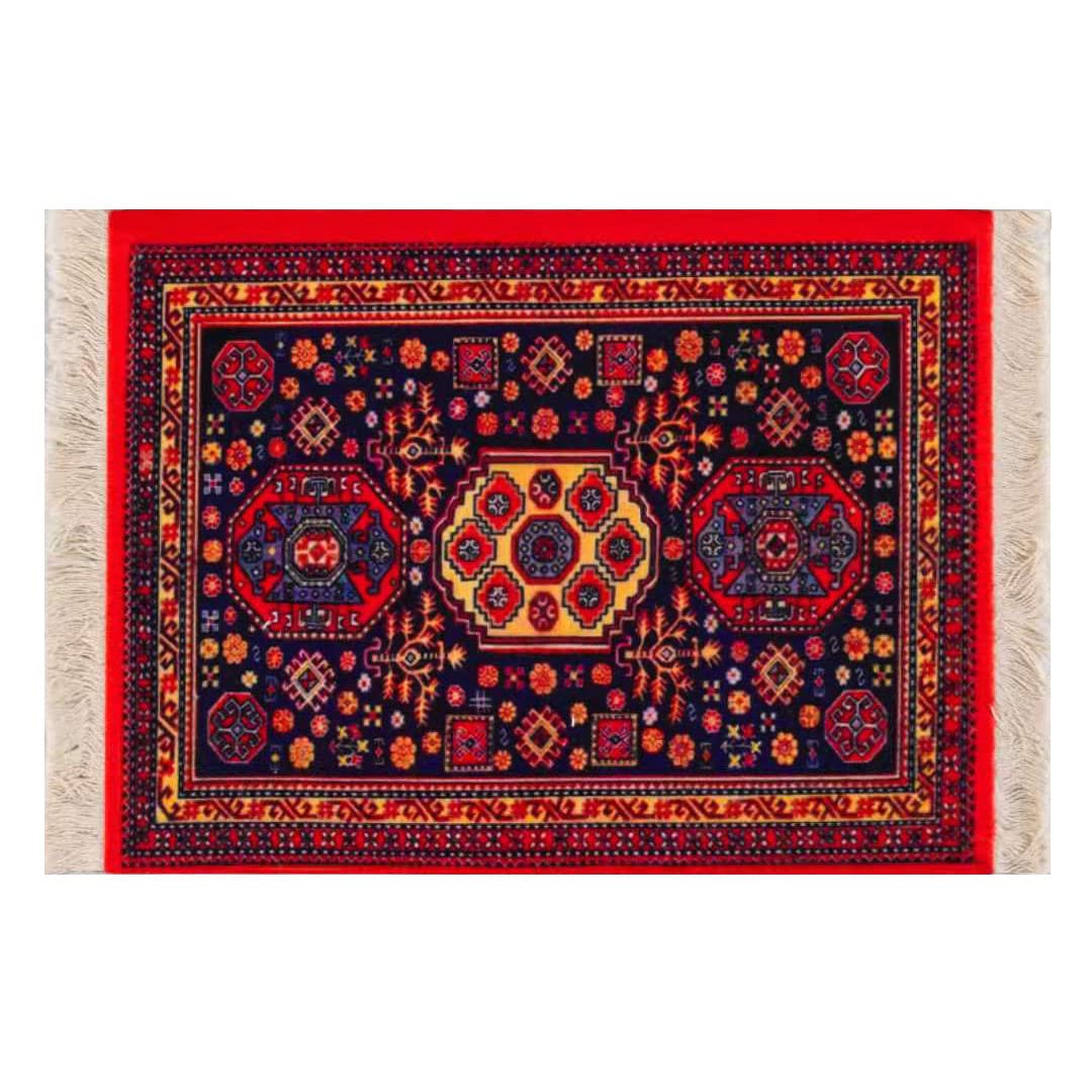 Premium Oriental Rug Mouse Pad - Durable Carpet-Style Mousepad for Office & Gaming - Ergonomic Desk Accessory for Computers & Laptops