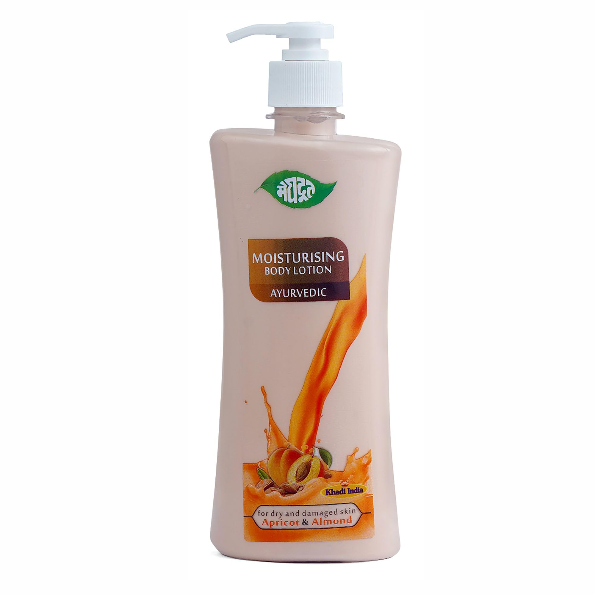 Meghdoot Ayurvedic Deep Moisture Body Lotion - Enriched with Apricot & Almond Oil for Dry, Damaged Skin - 500ml Hydrating Cream for Soft, Glowing Skin - Pack of 1 - Perfect for Daily Skincare Routine & Winter Skin Care