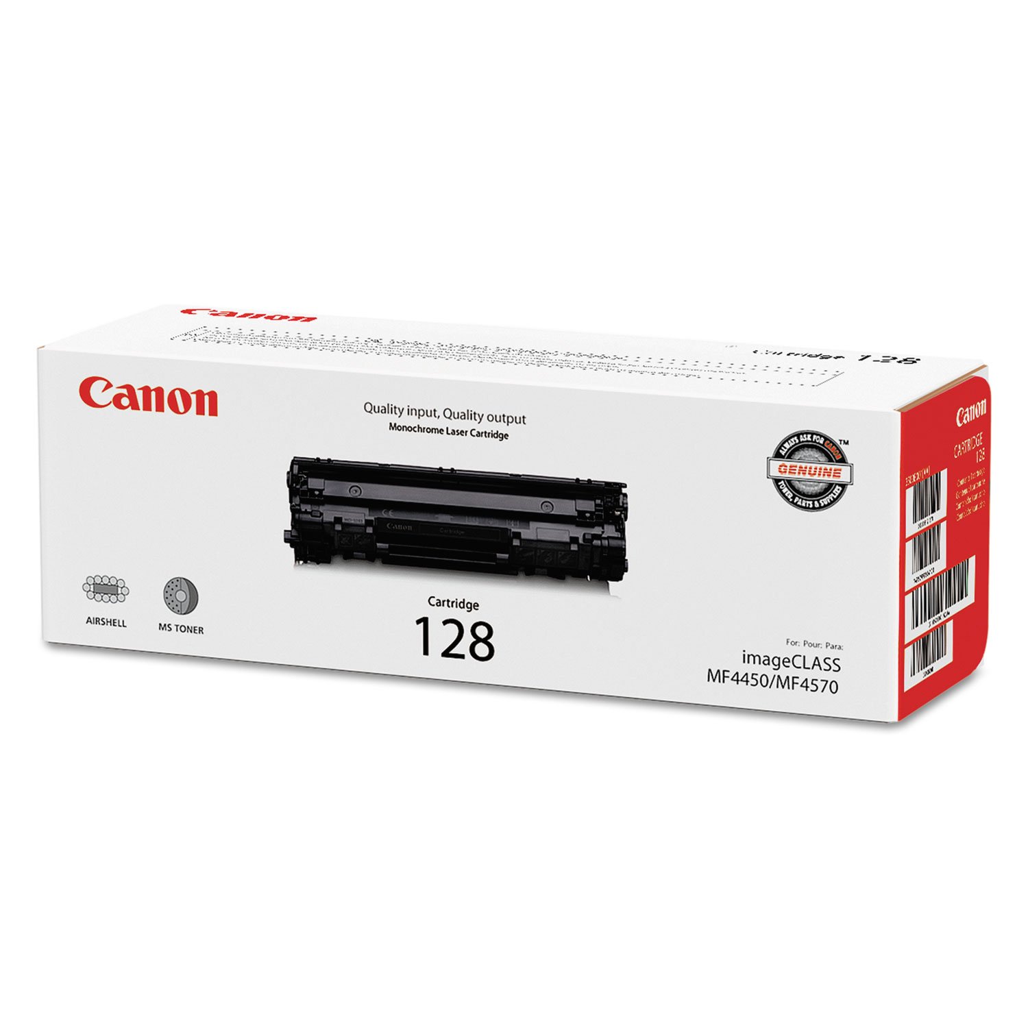Canon 128 (3500B001AA) Black Toner Cartridge - High Yield Replacement for Canon Printers | 1-Pack Retail Packaging | Ideal for Office & Home Printing