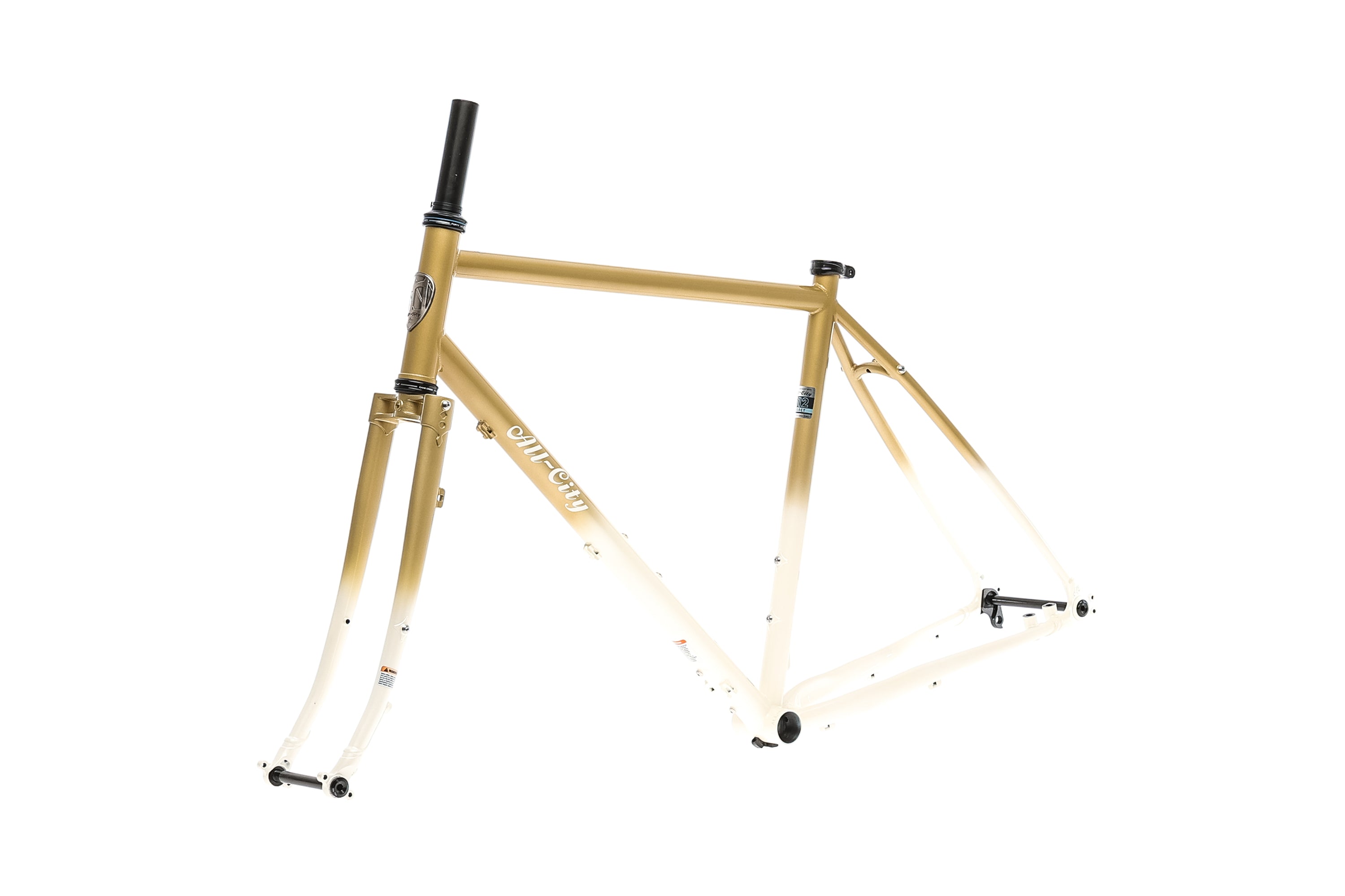 All City Gorilla Monsoon 52cm Frameset 2019 - Premium Steel Adventure Bike Frame for Gravel & Touring - Perfect for Off-Road Cycling, Commuting & Long-Distance Rides