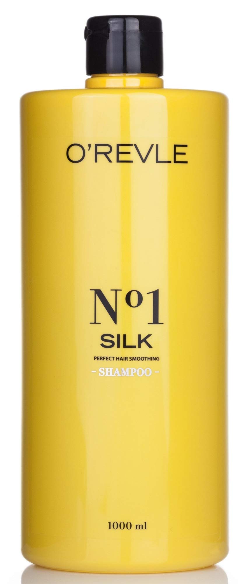 O'REVLE No.1 SILK Shampoo for Dry, Dull & Damaged Hair - Silk Amino Acids Treatment - 1 Liter Bottle - Hydrating & Repairing Hair Care for Daily Use at Home or Salon