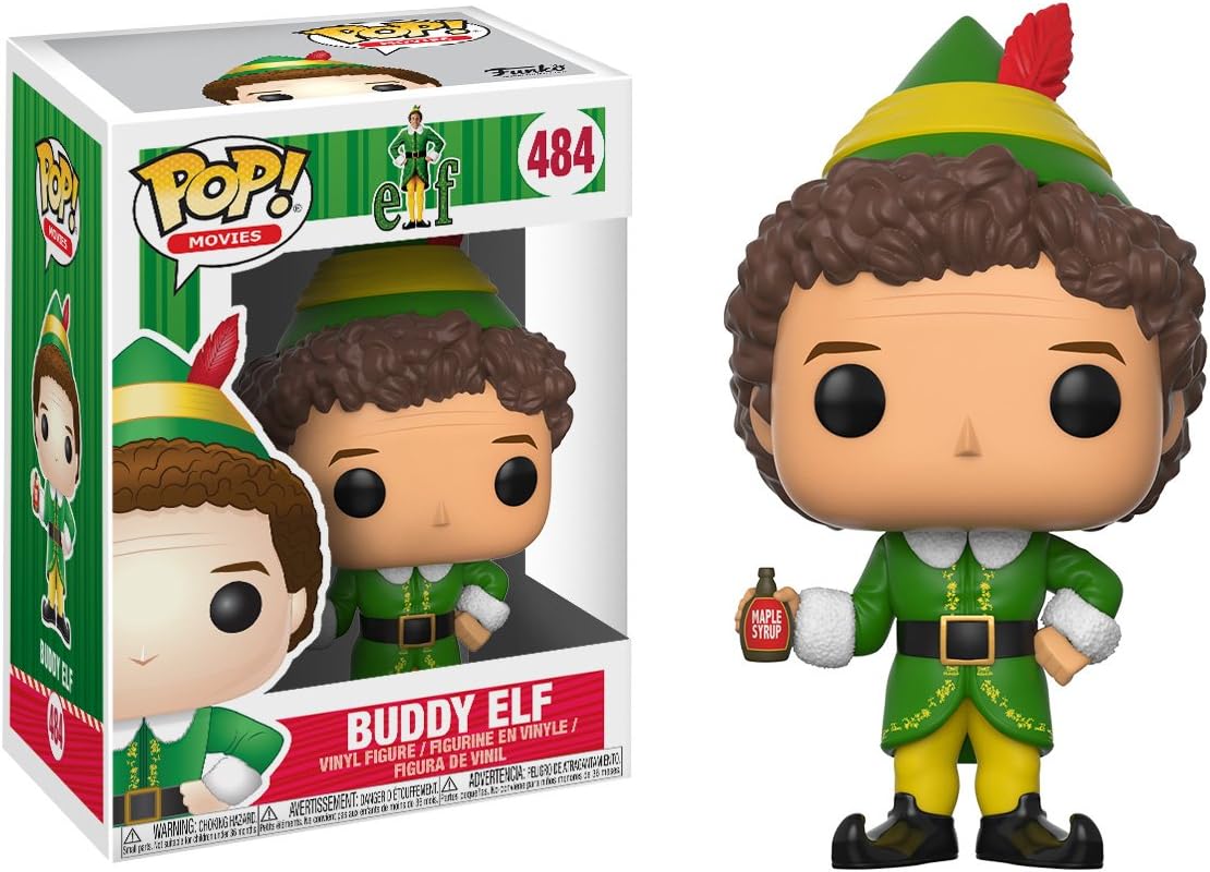 Elf Buddy Elf #484 (VAULTED) - Collectible Christmas Movie Figurine for Holiday Decorations & Gifts