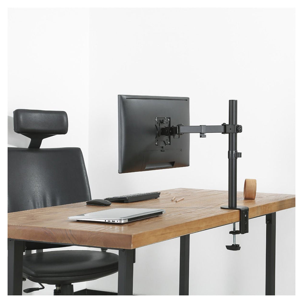 Activiva ErgoLife 13~32 Inch Single Monitor Screen Double Joint Adjustable Monitor Arm - Perfect for Home Office, Gaming Setup & Workspace Ergonomics
