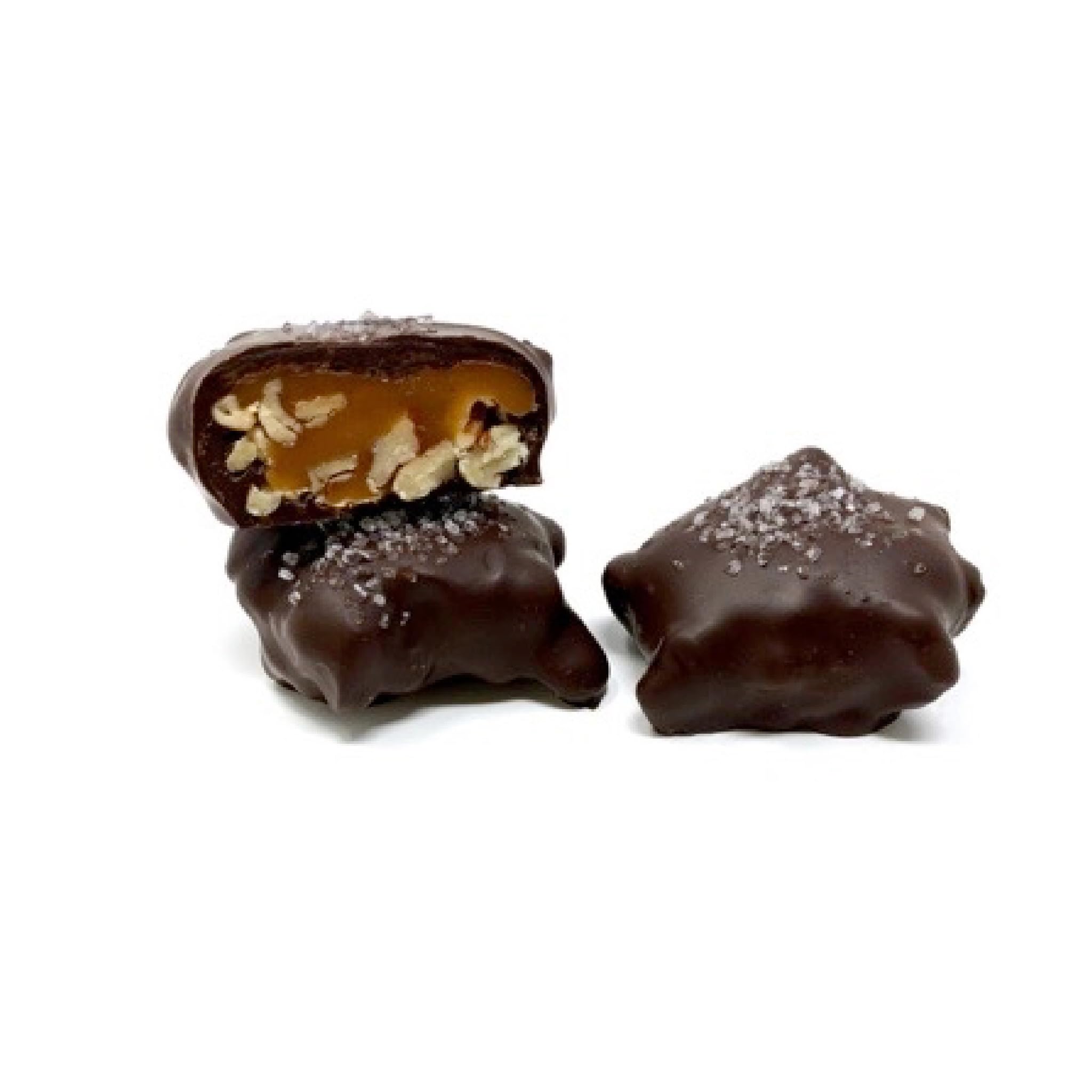 Premium 1 lb Gourmet Candy Box - Dark & Milk Chocolate with Assorted Nuts, Pecan Crunch Bars, Caramels & Nougats | Perfect for Gifts, Parties & Holiday Treats