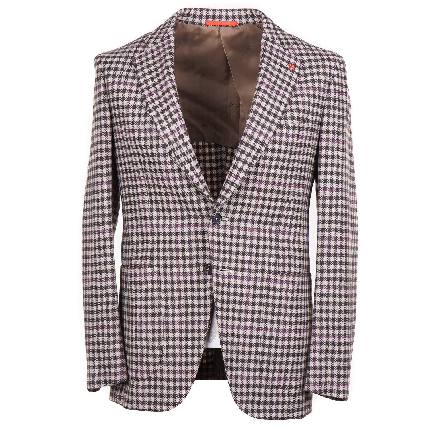 Isaia Men's Trim Fit Wool Cashmere Sport Coat - Premium Tailored Blazer for Business, Weddings & Formal Events