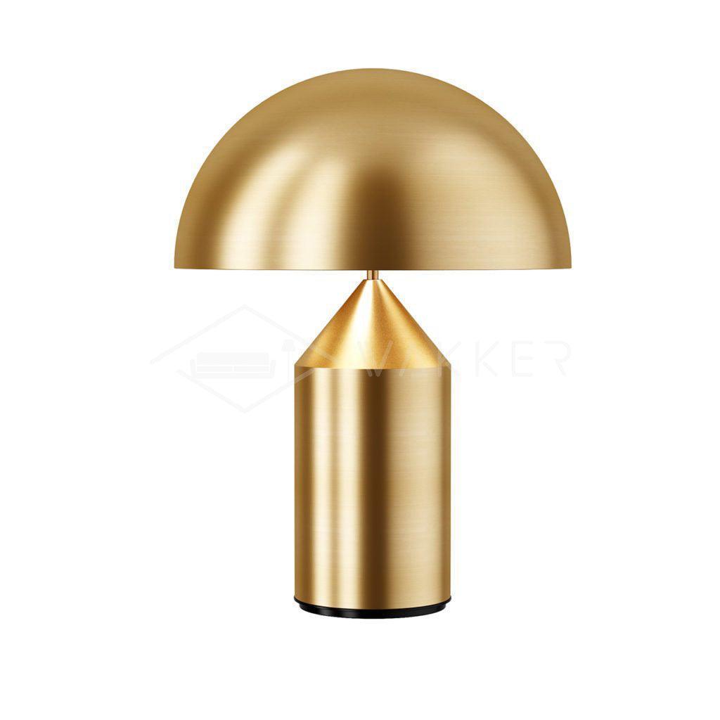 Modern Atollo Metal Table Lamp - Adjustable Brightness LED Desk Light for Living Room, Bedroom & Office - Stylish Home Decor & Reading Light