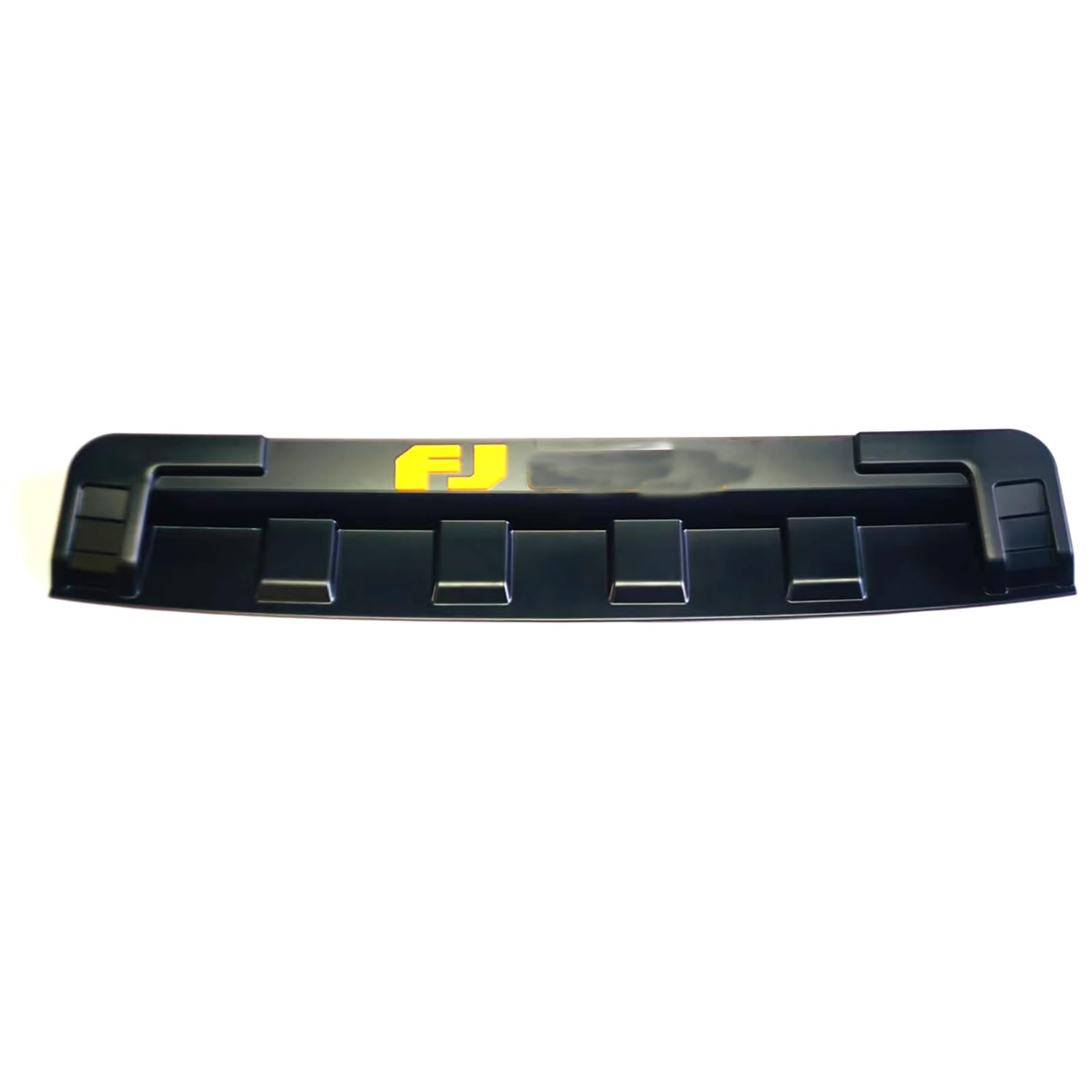 2007-2021 Toyota FJ Cruiser Front Hood Grill Cover - Yellow Bonnet Trim with LED Lamp | Durable ABS Plastic Replacement Part for Off-Road & Daily Driving Protection