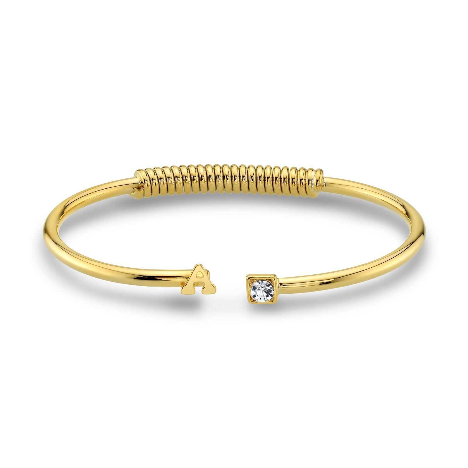 Gold Tone And Crystal Clear