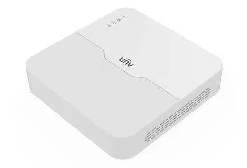 Uniview NVR301-04LS3-P4 4 Channel 1 SATA H.265+/H.265/H.264 Network Video Recorder for Home & Business Security Surveillance System