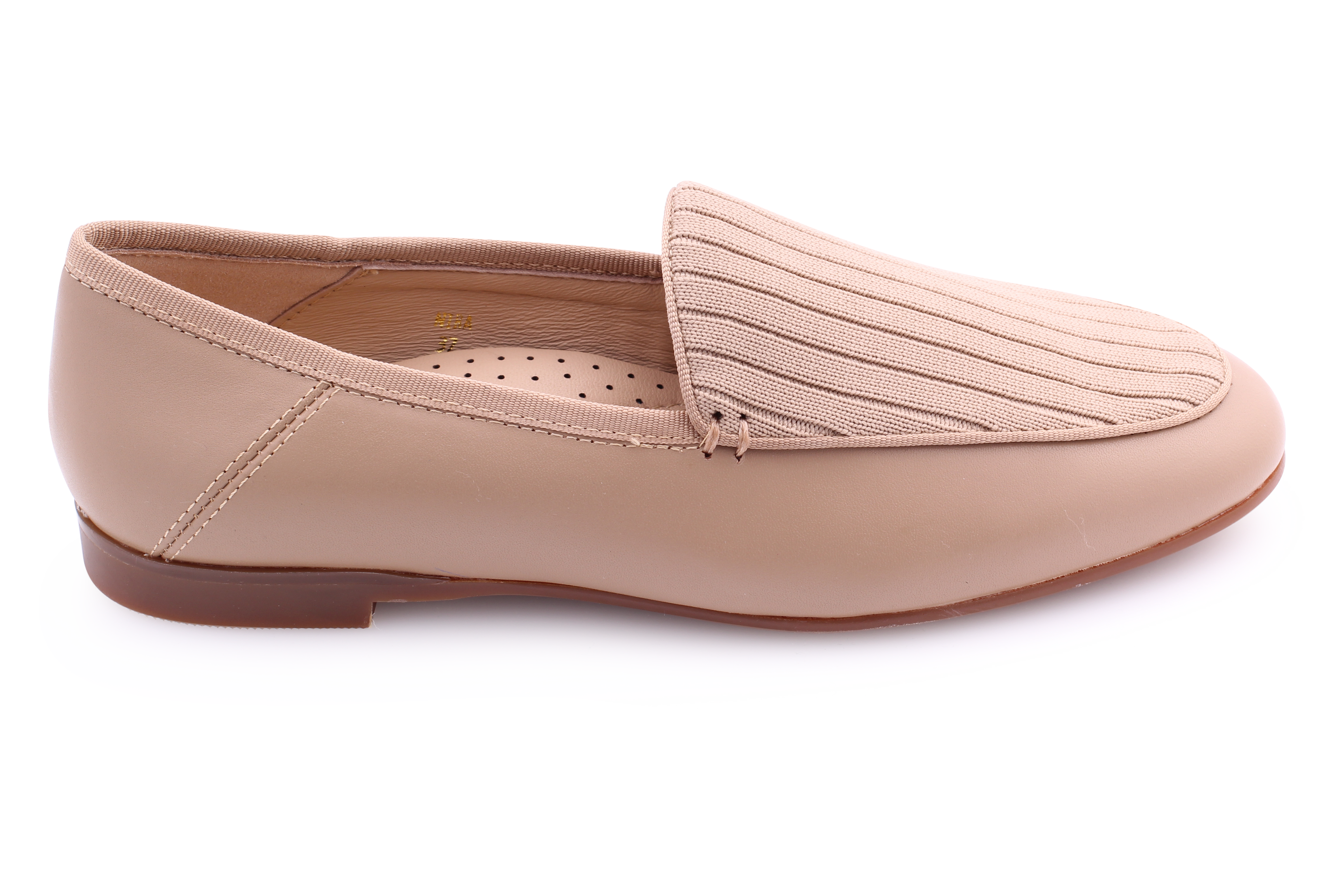 Beige Leather