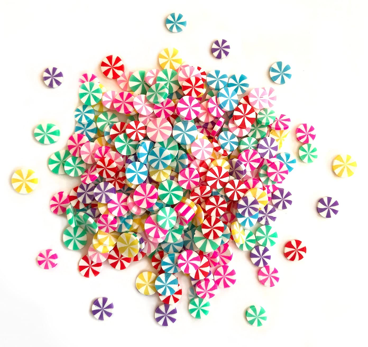 Beach Ball SPRINKLETS Embellishments by Buttons Galore - Fun DIY Craft Supplies for Summer Parties, Pool Decorations & Kids Activities