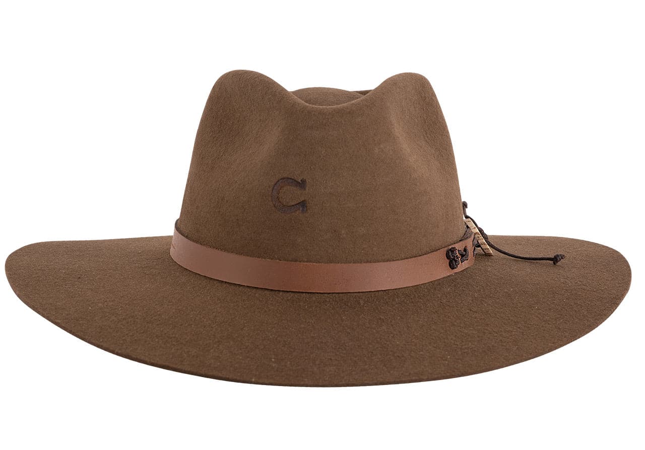 Charlie 1 Horse Teepee Hat for Women & Men - Western Cowboy Hat in Oak Brown - Perfect for Rodeo, Country Music Festivals & Outdoor Adventures