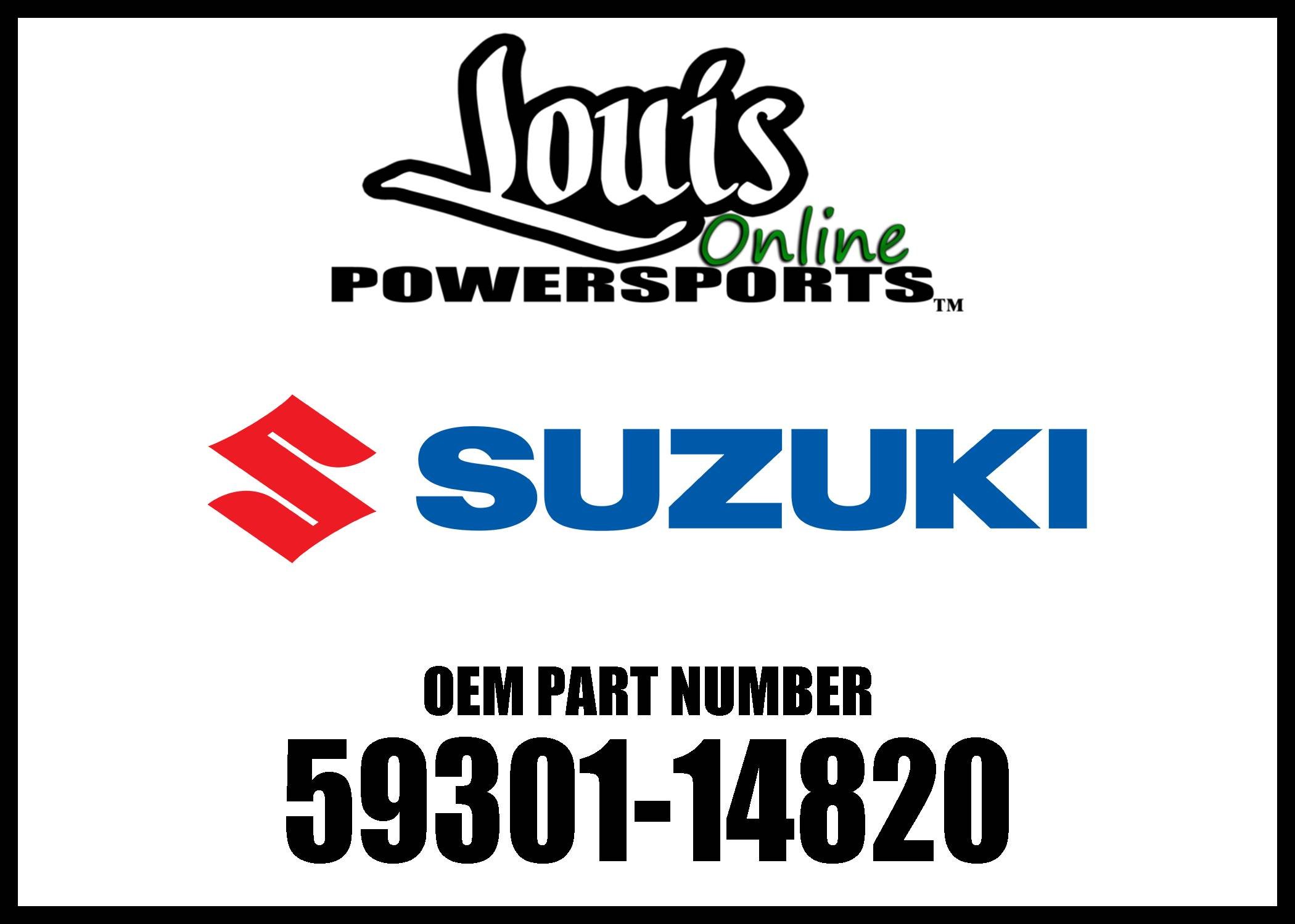 Original Suzuki 59301-14820-000 Pad Set 5930114820000 - Replacement Brake Pads for Suzuki Motorcycles - Perfect for Off-Road & Commuting Rides