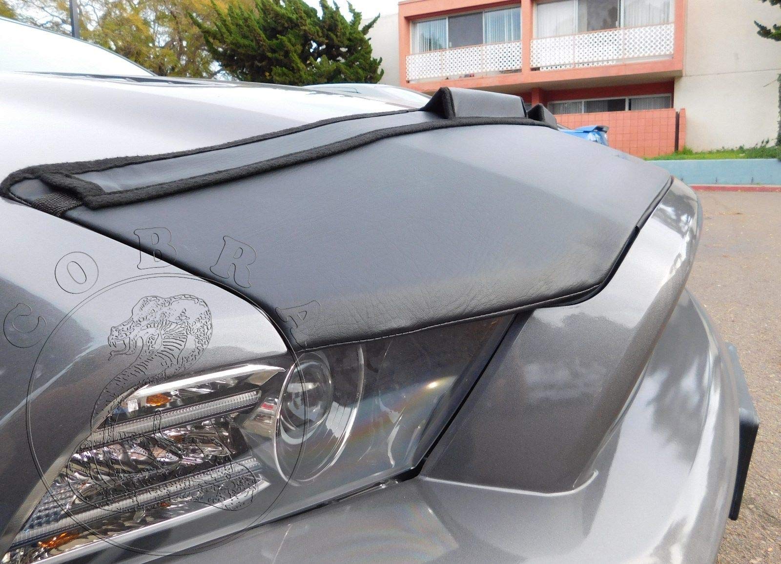 2013-2014 Ford Mustang GT Car Hood Mask Bonnet Bra - Protective Cover for Dust, Rocks & Road Debris - Perfect for Road Trips & Car Shows