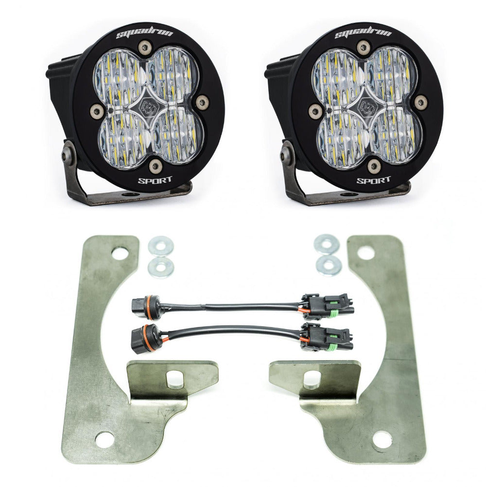 2024 Jeep Gladiator JT Fog Light Pocket Kit - Durable Off-Road LED Fog Lights for Enhanced Visibility in All Weather Conditions | Perfect for Night Driving & Adventure Off-Roading