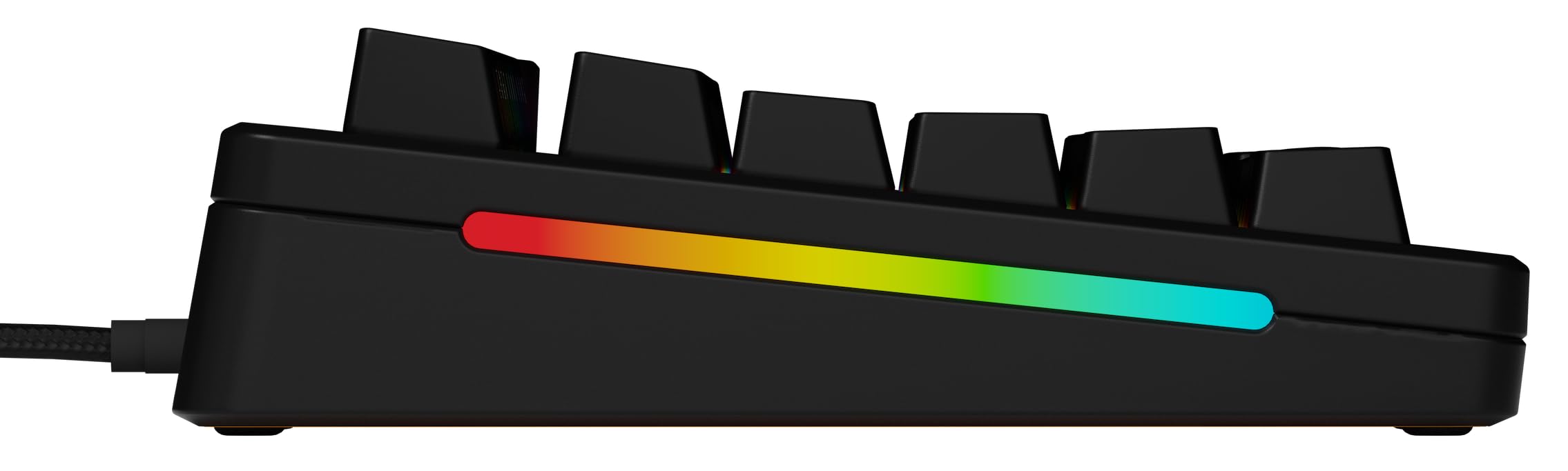 Glorious GMMK 3 Customizable Mechanical Gaming Keyboard - 75% TKL Compact Layout, Hot-Swappable 3/5 Pin Switches, Modular Gaskets, Doubleshot PBT Keycaps, Aluminum Plate (QWERTZ German Layout, Black) - Perfect for Esports, Streaming & Office Work