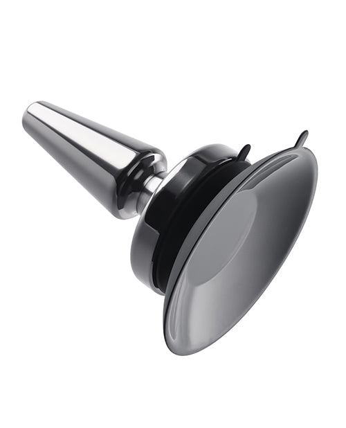 Beginner-Friendly Rechargeable Metal Vibrating Anal Plug - Black | Discreet & Powerful for Solo Play & Couples Use