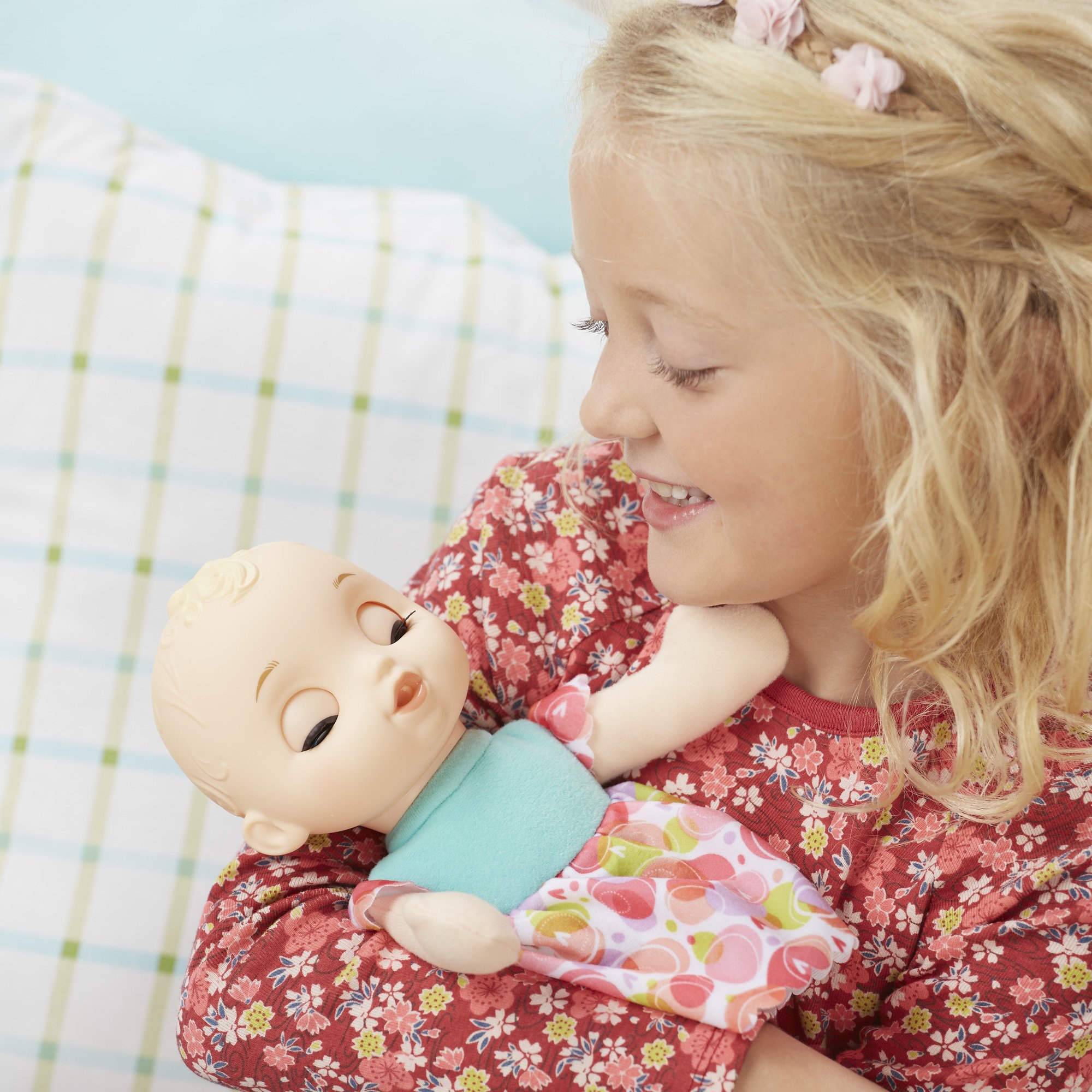 Baby Alive Blonde Doll for Toddlers - Pretend Play & Bedtime Fun