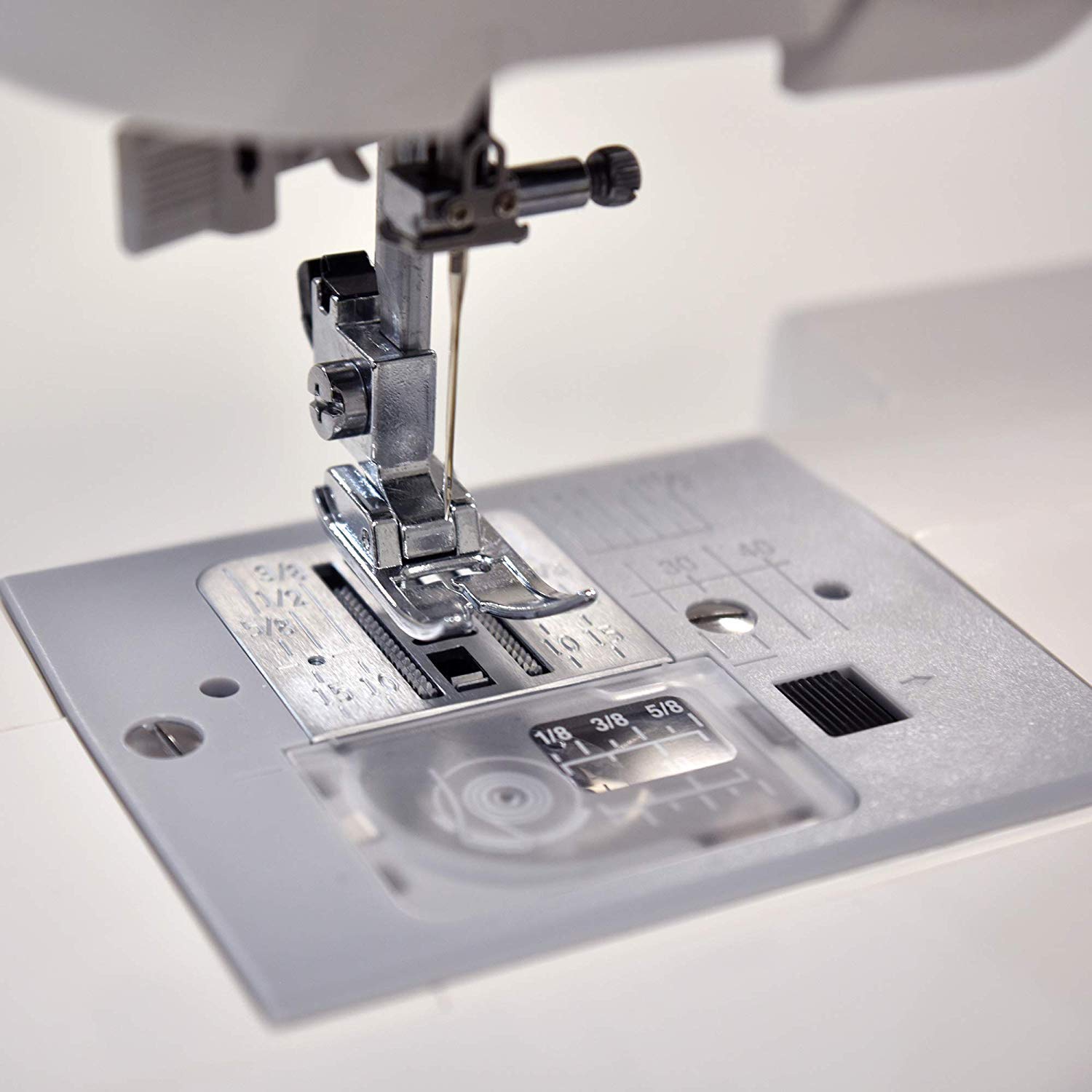 Janome White Sewing Machine - Compact 16
