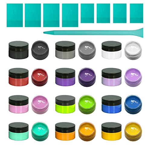 12 colors Jars Chalk Paste