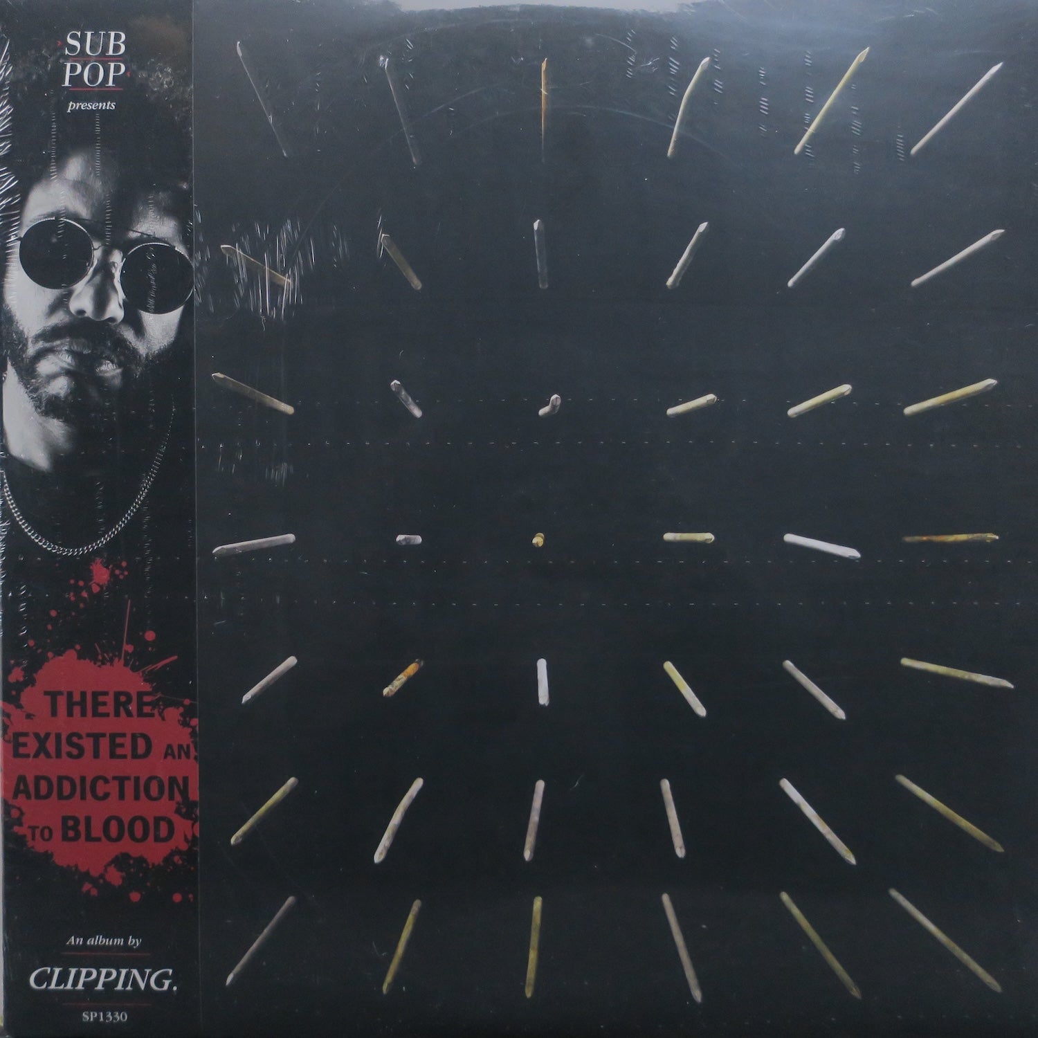 CLIPPING 'There Existed An Addiction To Blood' Limited Edition Vinyl 2LP Record - Horrorcore Hip Hop Music for Halloween Parties & Dark Music Collectors