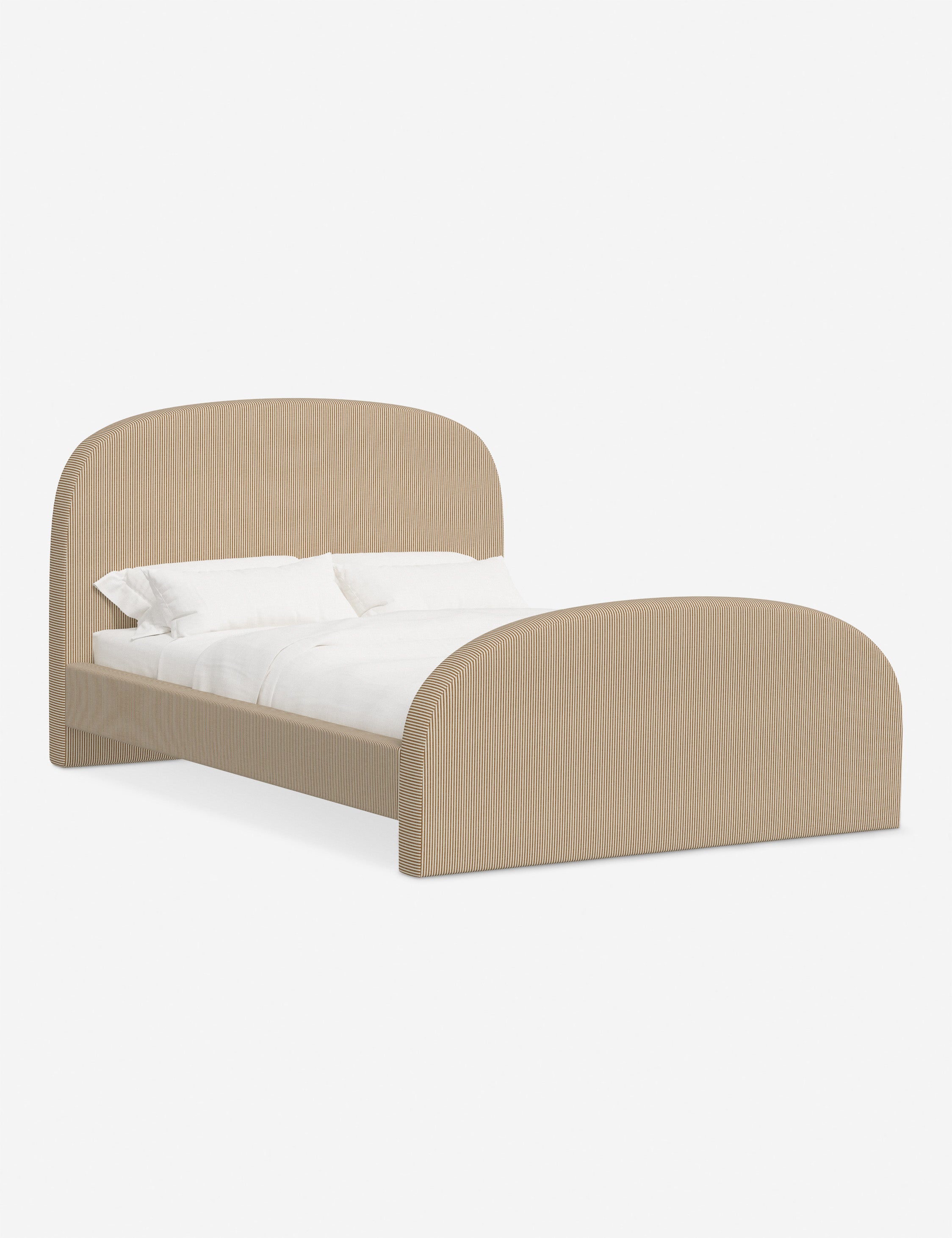 Stylish Bescond Platform Bed Frame - Queen Size Modern Minimalist Bedroom Furniture for Small Spaces | Perfect for Apartments, Dorms & Guest Rooms