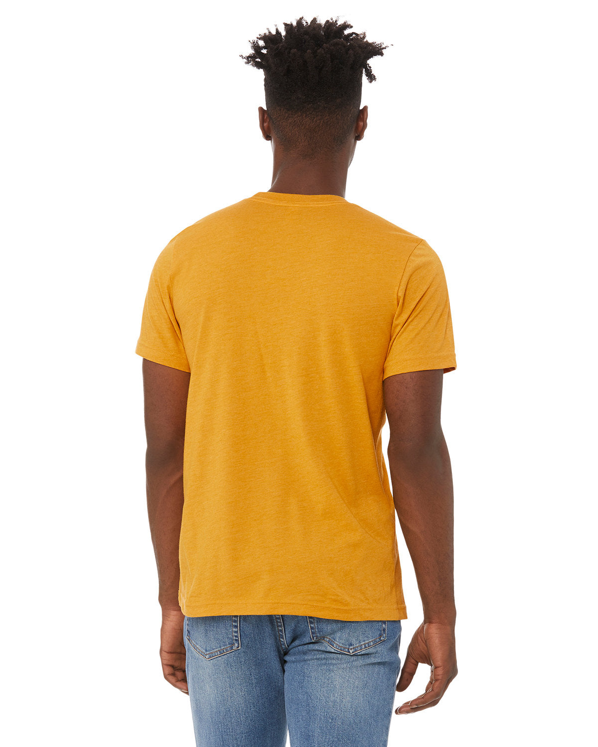 Bella + Canvas 3001CVC Unisex Heather CVC Crew Neck T-Shirt - Soft Cotton Blend Tee for Men & Women - Perfect for Casual Wear, Screen Printing & Everyday Outfits