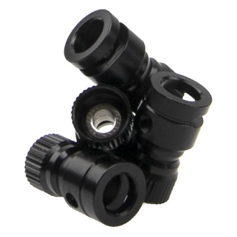 4Pcs ShareGoo Metal RC Body Shell Mount Column Hole Locator - Compatible with 4-6mm HSP, HPI, Tamiya, Axial 1/10 RC Cars & Trucks - Perfect for Off-Road Racing, Crawling & DIY RC Upgrades